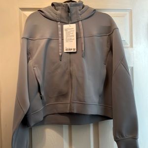 NWT Lululemon Rogue Renegade Zip Hoodie Rhino Grey sz14